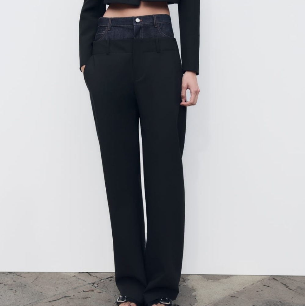 LIMITTED EDITION CONTRASTING PANTS